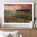University of Wyoming Cowboys Football Team Print - Laramie by MyGreatCanvas | Canvas Wall Art Prints | Photo Prints & Wall Decor