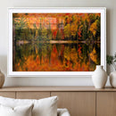 Forest Reflection Art | Autumn Forest Reflection Wall Art | by MyGreatCanvas | Canvas Wall Art Prints | Photo Prints & Wall Decor