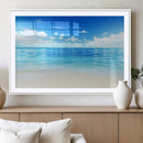 Beach Scene Canvas Wall Art Print – Tranquil Ocean Horizon by MyGreatCanvas | Canvas Wall Art Prints | Photo Prints & Wall Decor