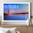 Large San Francisco Wall Art Canvas Print – Framed Golden by MyGreatCanvas | Canvas Wall Art Prints | Photo Prints & Wall Decor