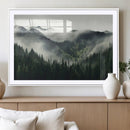 Misty Forest Canvas Print Wall Art Premium Canvas Print a