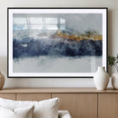 Abstract Mountain Range Art Canvas Print | 3 Panel by MyGreatCanvas | Canvas Wall Art Prints | Photo Prints & Wall Decor