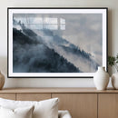 Foggy Forest Wall Art Canvas Print – Misty Mountain by MyGreatCanvas | Canvas Wall Art Prints | Photo Prints & Wall Decor