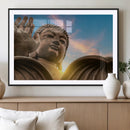Buddha Statue and Daylight Wall Art, Buddha Statue Wall Art by MyGreatCanvas | Canvas Wall Art Prints | Photo Prints & Wall Decor