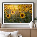 Sunflower Sunshine Wall Art Canvas Print by MyGreatCanvas | Canvas Wall Art Prints | Photo Prints & Wall Decor