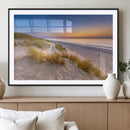 Sunrise On The Beach Wall Art Canvas Print
