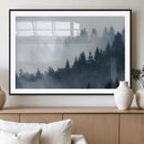 Foggy Pine Forest Wall Art Canvas Print by MyGreatCanvas | Canvas Wall Art Prints | Photo Prints & Wall Decor
