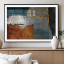Modern Abstract Canvas Art Canvas Print - Framed and Ready