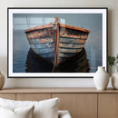 Stunning Vintage Boat Canvas Print | Nautical Wall