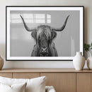 Farmhouse Longhorn Wall Art Canvas Print, Longhorn Texas by MyGreatCanvas | Canvas Wall Art Prints | Photo Prints & Wall Decor