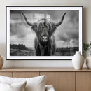 Scottish Cow Wall Art Canvas Print | Longhorn Wall Art | by MyGreatCanvas | Canvas Wall Art Prints | Photo Prints & Wall Decor