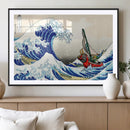 Katsushika Hokusai Kanagawa Giant Wave Wall Art Canvas Print