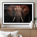 Wild Elephant Wall Art Canvas Print, Africa Savannah Wild by MyGreatCanvas | Canvas Wall Art Prints | Photo Prints & Wall Decor