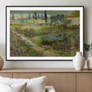 Vincent van Gogh Garden at Arles Wall Art Canvas Print