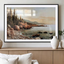Serene Coastal View of Acadia National Park Wall Art -