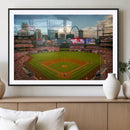 Busch Stadium Wall Art Print | St. Louis Cardinals Baseball by MyGreatCanvas | Canvas Wall Art Prints | Photo Prints & Wall Decor