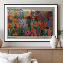 Framed Yayoi Kusama 1986 Wall Art Print – Japanese Wall Art