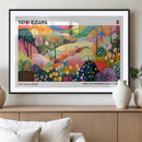 Framed Yayoi Kusama 1986 Wall Art Print – Japanese Wall Art