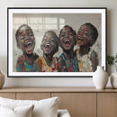 Shai Yossef Print - Joyful Childhood Canvas Wall Art -