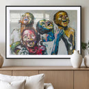 Shai Yossef Style Canvas Art - Joyful African Black Kids by MyGreatCanvas | Canvas Wall Art Prints | Photo Prints & Wall Decor