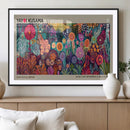 Yayoi Kusama Wall Art Canvas Print, Abstract Art, Large
