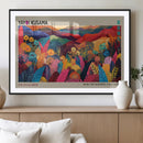 Yayoi Kusama Wall Art Canvas Print, Abstract Art, Large