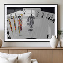 Poker Wall Art - Playing Cards Canvas Wall Art Print - Ace by MyGreatCanvas | Canvas Wall Art Prints | Photo Prints & Wall Decor