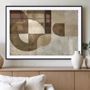 Wabi Sabi Geometric Wall Art | Abstract Modern Minimalist