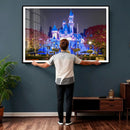 Disney Castle Wall Art Canvas Print – Magical Fairytale