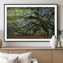 Historic Tree Wall Art – Framed Mossy Branch Canvas Artwork, by MyGreatCanvas | Canvas Wall Art Prints | Photo Prints & Wall Decor