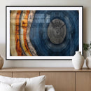 Abstract Tree Rings Wall Art Canvas Print – Modern Wood by MyGreatCanvas | Canvas Wall Art Prints | Photo Prints & Wall Decor