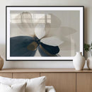 Minimal Flower Wall Art Canvas Print – Framed Beige Bloom by MyGreatCanvas | Canvas Wall Art Prints | Photo Prints & Wall Decor