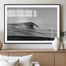 Black Wave Wall Art Canvas Print – Framed Abstract Surf by MyGreatCanvas | Canvas Wall Art Prints | Photo Prints & Wall Decor