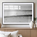 Black White Ocean Wall Art Canvas Print – Framed Coastal by MyGreatCanvas | Canvas Wall Art Prints | Photo Prints & Wall Decor