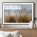 Beach Grass Wall Art – Framed Coastal Dunes Canvas Artwork, by MyGreatCanvas | Canvas Wall Art Prints | Photo Prints & Wall Decor