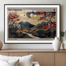 Modern Japanese Wall Art Canvas Print – Framed Abstract by MyGreatCanvas | Canvas Wall Art Prints | Photo Prints & Wall Decor