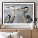 Bird Canvas Decor Wall Art Canvas Print – Framed Coastal