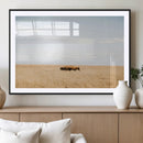 Bison Grassland Wall Art – Framed Minimal Nature Canvas by MyGreatCanvas | Canvas Wall Art Prints | Photo Prints & Wall Decor