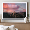 Half Dome Wall Art Canvas Print – Framed Yosemite National