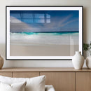 Ocean Breeze Wall Art Canvas Print, Aqua Waves and Coastal by MyGreatCanvas | Canvas Wall Art Prints | Photo Prints & Wall Decor