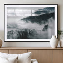 Foggy Forest Landscape Wall Art Canvas Print – Misty by MyGreatCanvas | Canvas Wall Art Prints | Photo Prints & Wall Decor