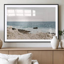 Coastal Ocean View Wall Art Canvas Print – Serene Rocky by MyGreatCanvas | Canvas Wall Art Prints | Photo Prints & Wall Decor