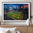 Target Field Wall Art Canvas Print – Baseball Stadium Scene, by MyGreatCanvas | Canvas Wall Art Prints | Photo Prints & Wall Decor