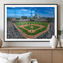 Wrigley Field Baseball Stadium Canvas Wall Art – Packed by MyGreatCanvas | Canvas Wall Art Prints | Photo Prints & Wall Decor
