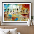 Abstract Last Supper Wall Art – Apostles Canvas Print by MyGreatCanvas | Canvas Wall Art Prints | Photo Prints & Wall Decor