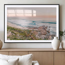 Coastal Cliffside Wall Art Canvas Print, Ocean Shore by MyGreatCanvas | Canvas Wall Art Prints | Photo Prints & Wall Decor