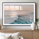 Sunset Surfing Wall Art Canvas Print, Ocean Wave Surfer with by MyGreatCanvas | Canvas Wall Art Prints | Photo Prints & Wall Decor