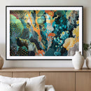 Vivid Underwater Coral Reef Wall Art Canvas Print, by MyGreatCanvas | Canvas Wall Art Prints | Photo Prints & Wall Decor