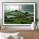 Coastal Golf Course Wall Art Canvas Print – Scenic Green by MyGreatCanvas | Canvas Wall Art Prints | Photo Prints & Wall Decor