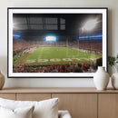 Dooley Stadium Wall Art, Sports Arena Panoramic Canvas by MyGreatCanvas | Canvas Wall Art Prints | Photo Prints & Wall Decor